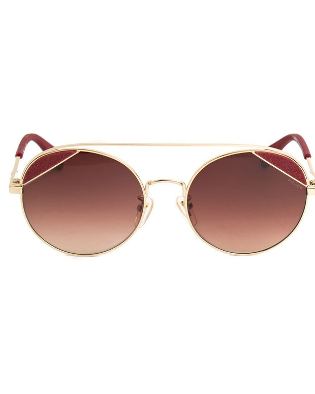 Pink Metal Sunglasses