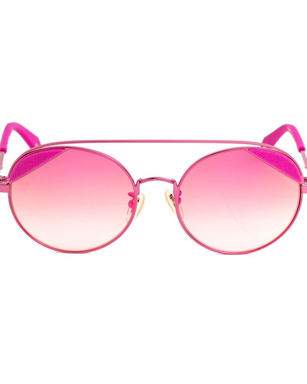 Pink Metal Sunglasses