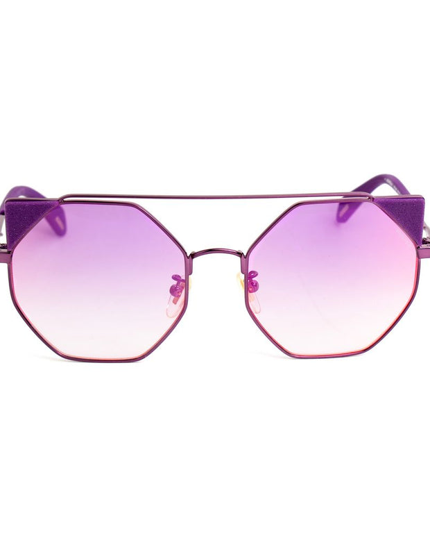 Purple Metal Sunglasses