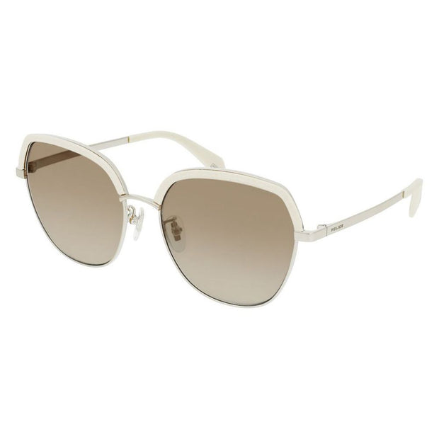 Gray Metal Sunglasses