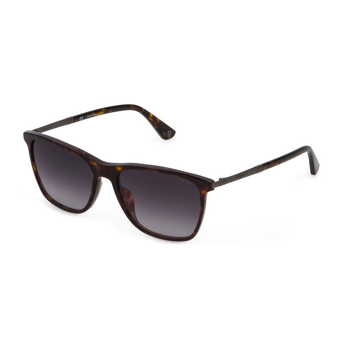 Brown Metal Sunglasses