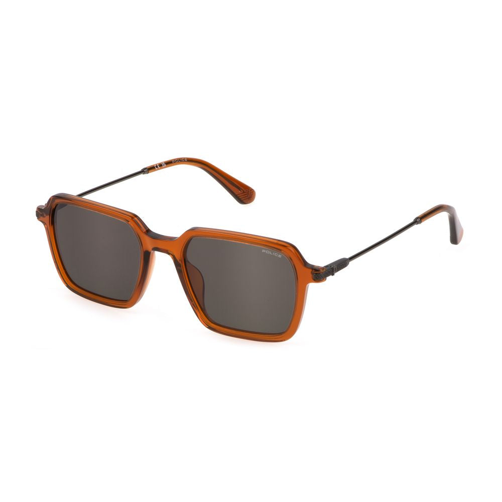 Brown Plastic Sunglasses