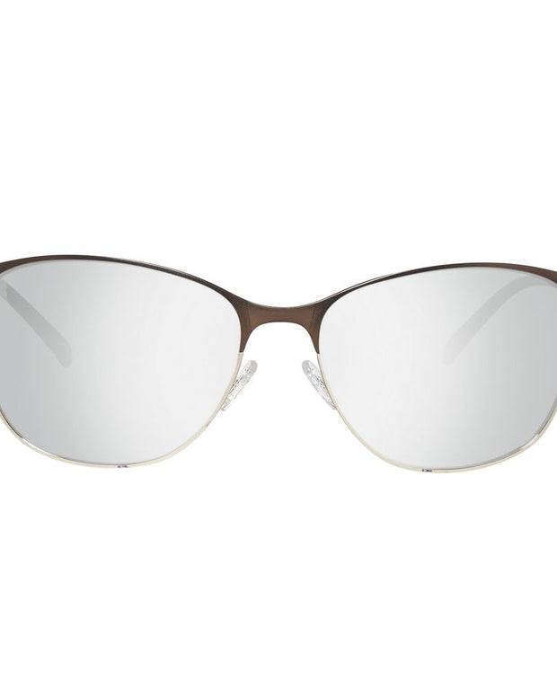 Brown Metal Sunglasses