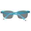 Blue Metal Sunglasses