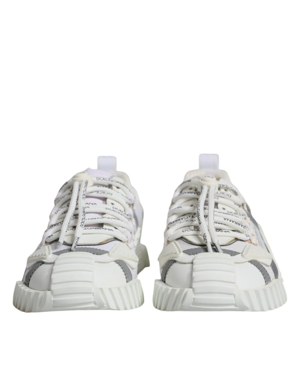 White Lace Up Low Top NS1 Sneakers Shoes