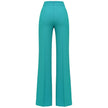 Green Polyester Jeans & Pant