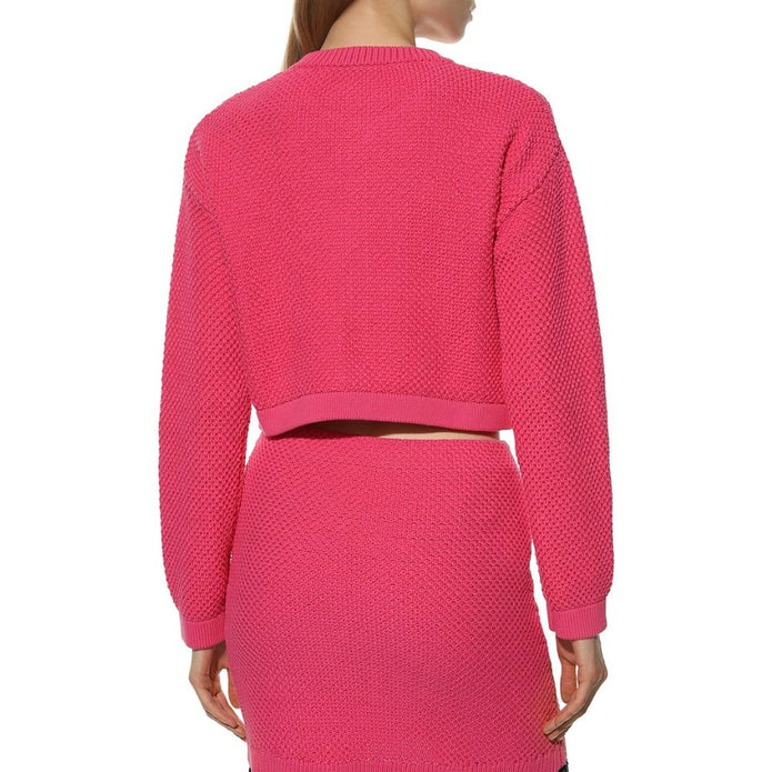 Fuchsia Cotton Sweater