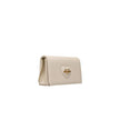 Beige Polyethylene Women Crossbody Bag