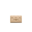 Beige Polyethylene Women Crossbody Bag