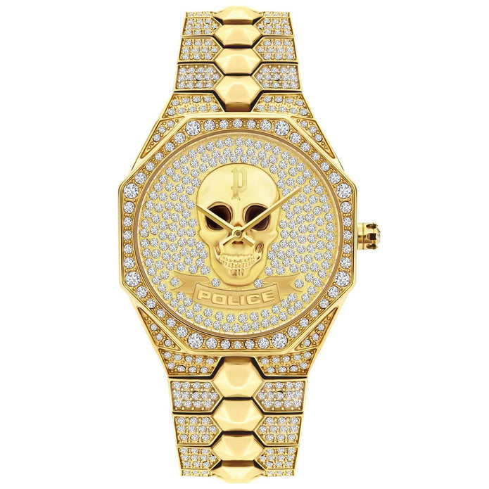 Gold Stainless Steel Watch