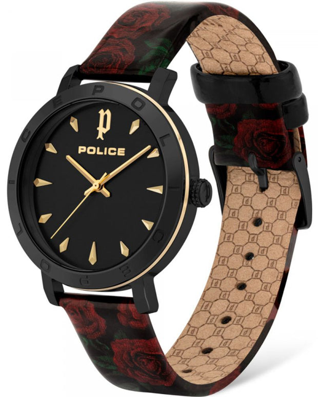 Red Stainless Steel Watch