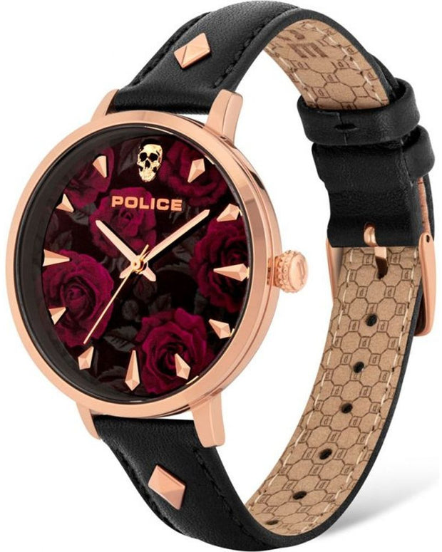 Black Leather Watch