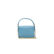 Light Blue Polyethylene Women Handbag