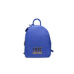 Blue Polyethylene Women Backpack