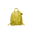 Yellow Polyethylene Women Backpack