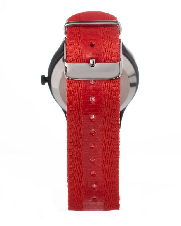 Red Nylon Watch