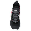 Black Polyester Sneaker