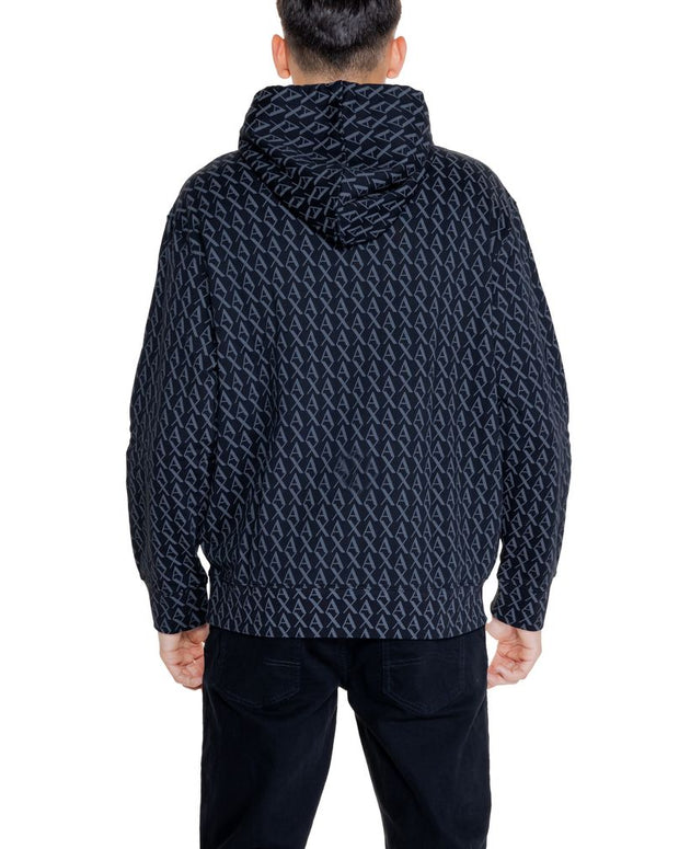Black Cotton Hoody