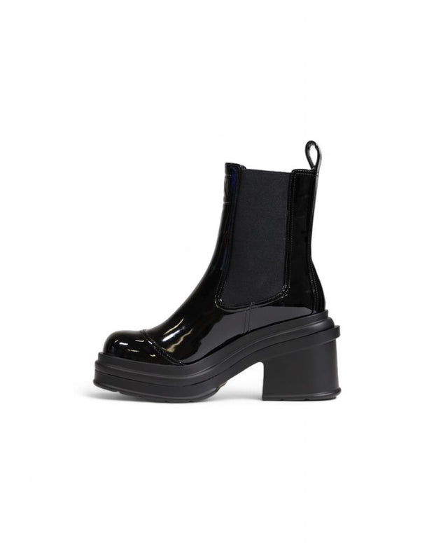 Black Polyester Ankle