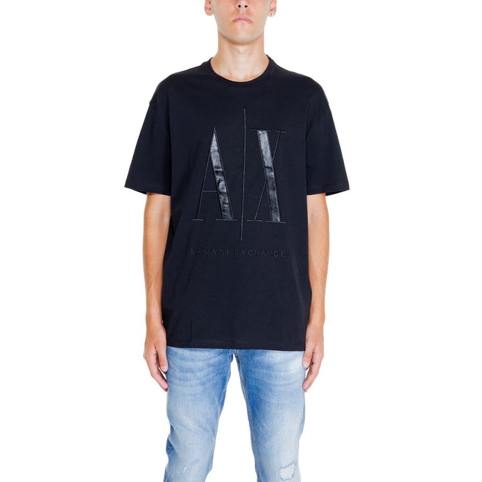 Black Cotton T-Shirt