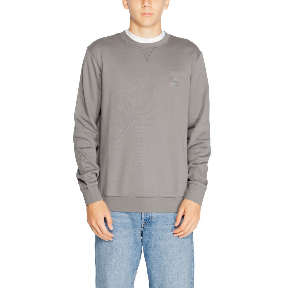 Gray Cotton Sweater