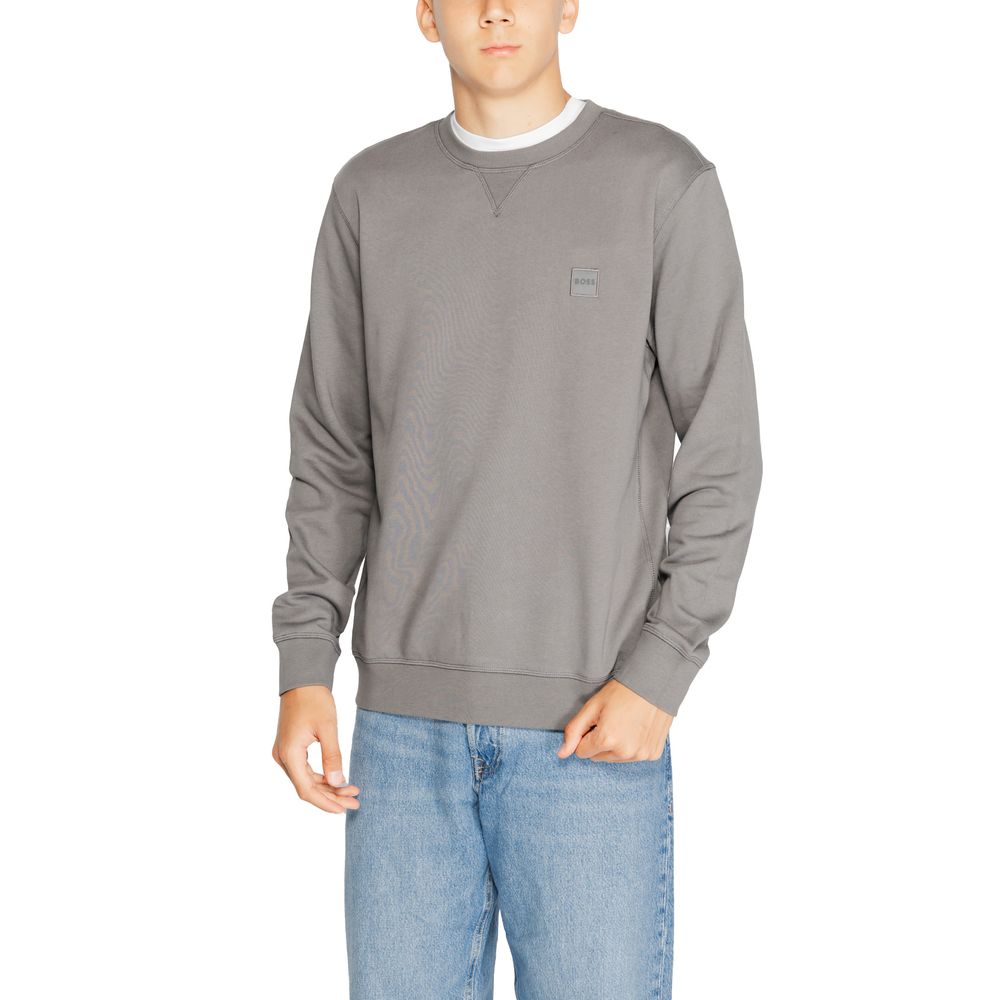 Gray Cotton Sweater