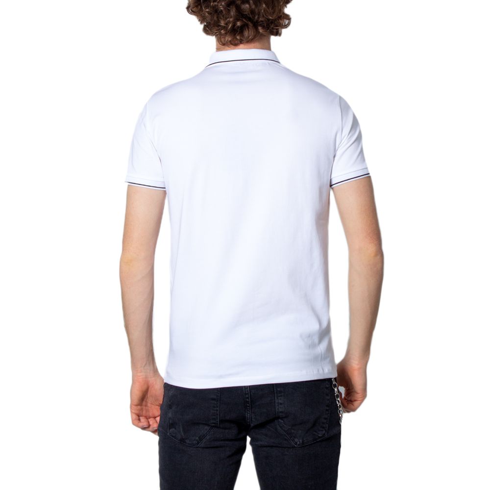 White Cotton Polo Shirt