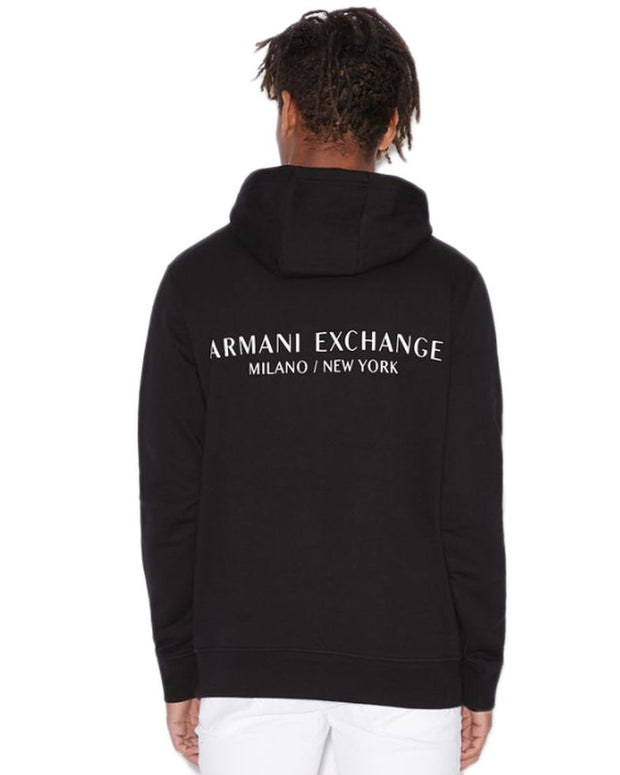 Black Cotton Hoody