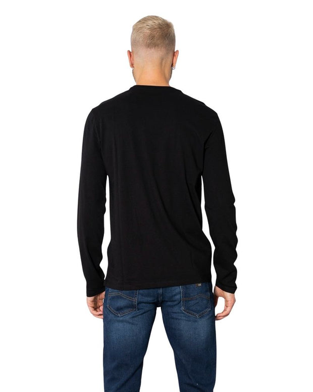 Black Cotton Long Sleeve