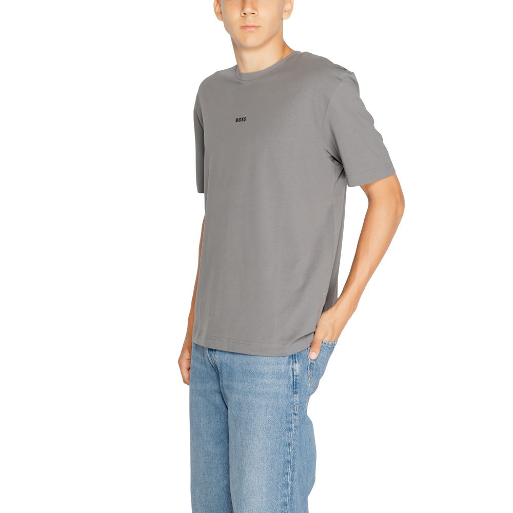 Gray Cotton T-Shirt