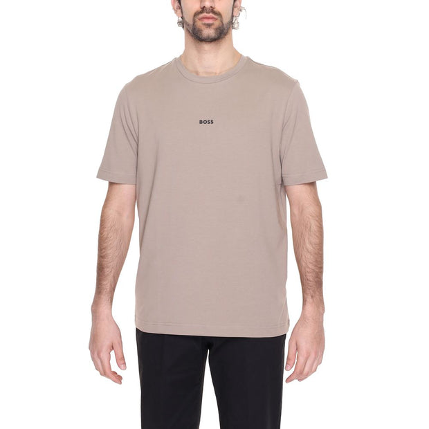 Brown Cotton T-Shirt