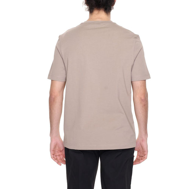 Brown Cotton T-Shirt