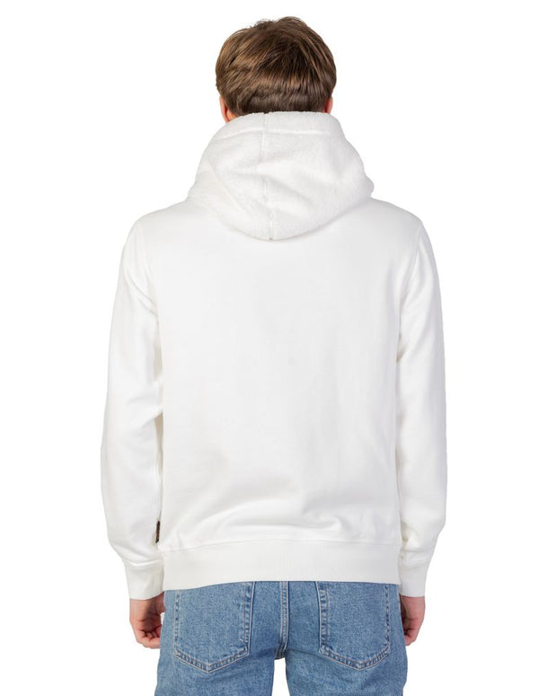 Cream Cotton Hoody