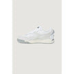 White Synthetic Leather Sneaker