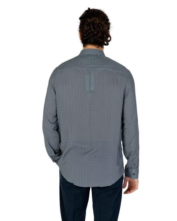 Gray Viscose Shirt