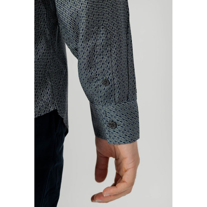 Gray Viscose Shirt