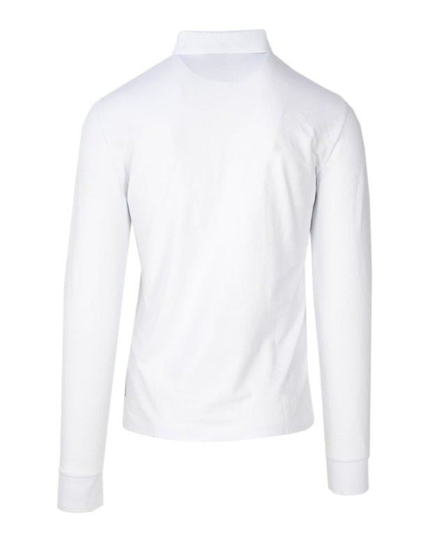 White Cotton Long Sleeve