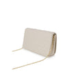 Beige Polyethylene Handbag