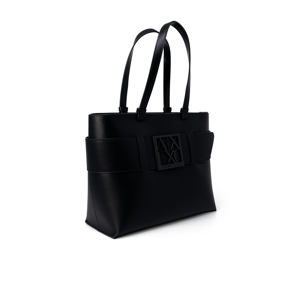 Black Polyethylene Handbag