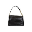 Black Polyester Handbag