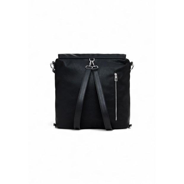 Black Polyethylene Backpack