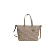 Beige Polyethylene Handbag