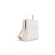 Beige Polyethylene Backpack