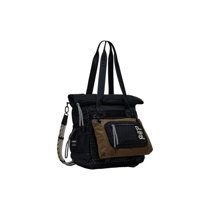 Black Polyester Backpack