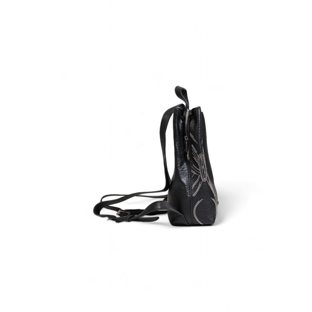 Black Polyethylene Backpack