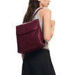 Bordeaux Polyethylene Backpack