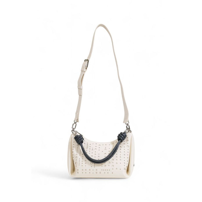 Beige Polyethylene Handbag