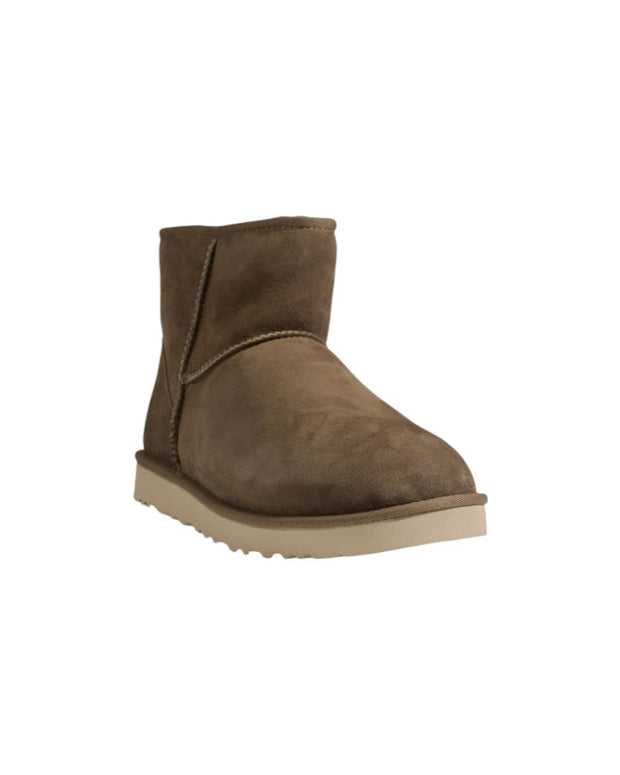 Brown Suede Leather Boot