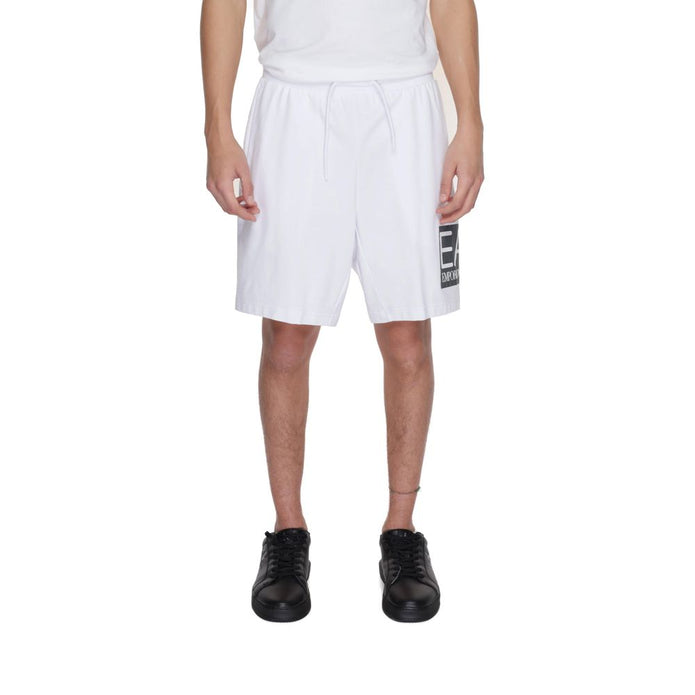 White Cotton Short