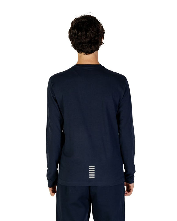 Blue Cotton Long Sleeve